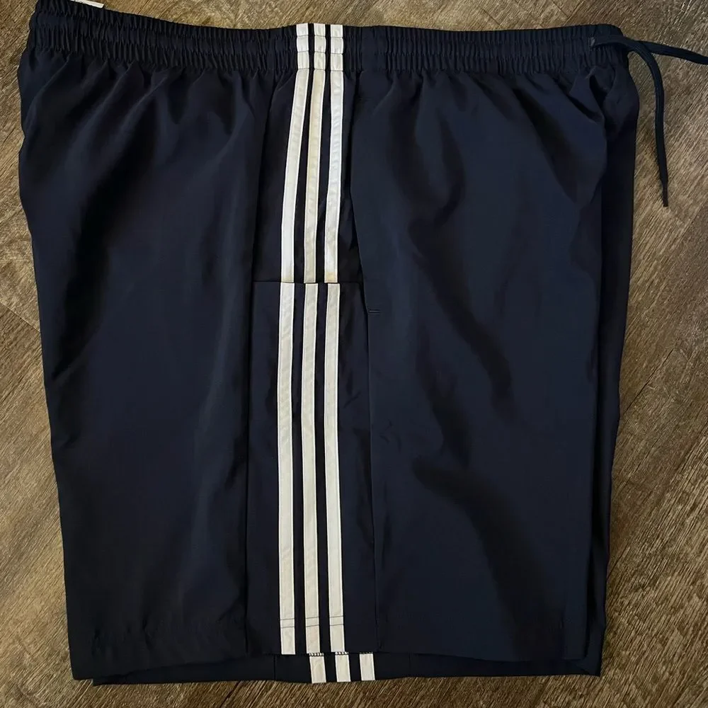 Adidas Men's 3-Stripe Chelsea Multisport Shorts-Size‎ 2XL
